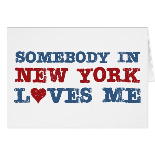 Quelqu'un à New York m'aime (Devant Horizontal)