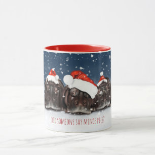 Quelqu'Un A-T-Il Dit Des Mince Pies, Une Mug Hippo
