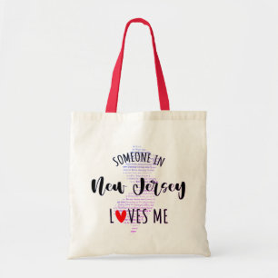 Quelqu'Un Dans Le New Jersey M'Aime Sac fourre-tou