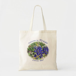 "Quelqu'un dans le Texas m'aime" sac fourre-tout à