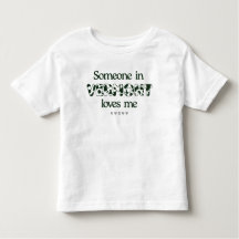 "Quelqu'un dans le Vermont m'aime" T-shirt Toddler