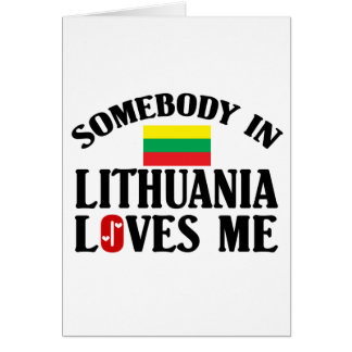 Quelqu'un en Lithuanie