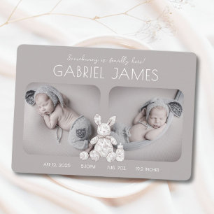Quelqu'Un Est Ici Carte Faire-part de naissance