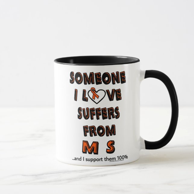Quelqu'un que j'aime...MS Mug (Droite)