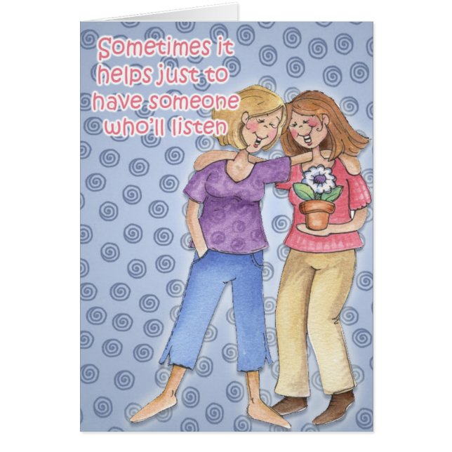 Quelqu'un qui écoutera (Devant)