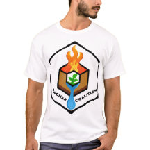 Quenching Charcoal white T-Shirt