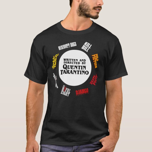 Quentin Tarantino Films Classic T-Shirt (Devant)