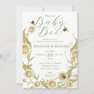 Qu'est-ce que Baby Bee Genre Révéler Invitation