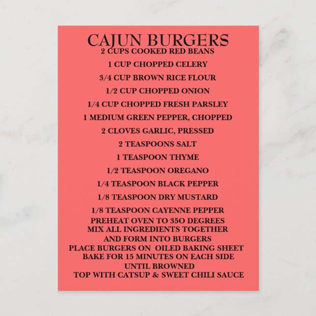 Qu'est-ce que la Cuisine ? Recette - Carte postale (Devant)