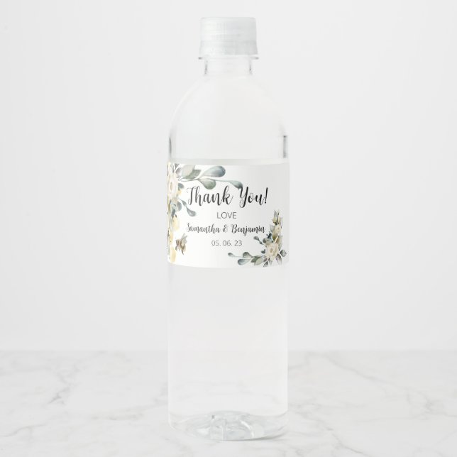 Qu'est-ce que le bébé étiquette de bouteille d'eau (Devant)