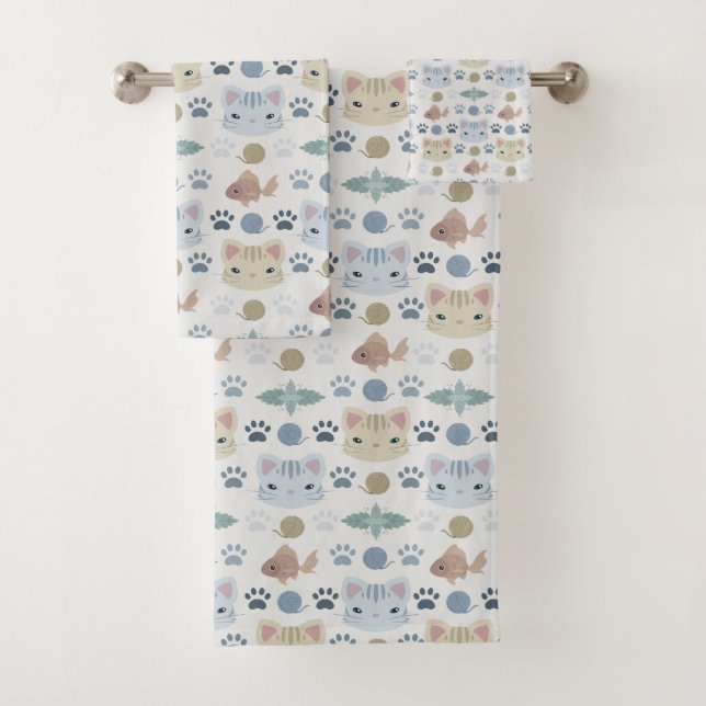 Qu'est-ce que le Cool, chat Kitty en gris et beige (En situation)