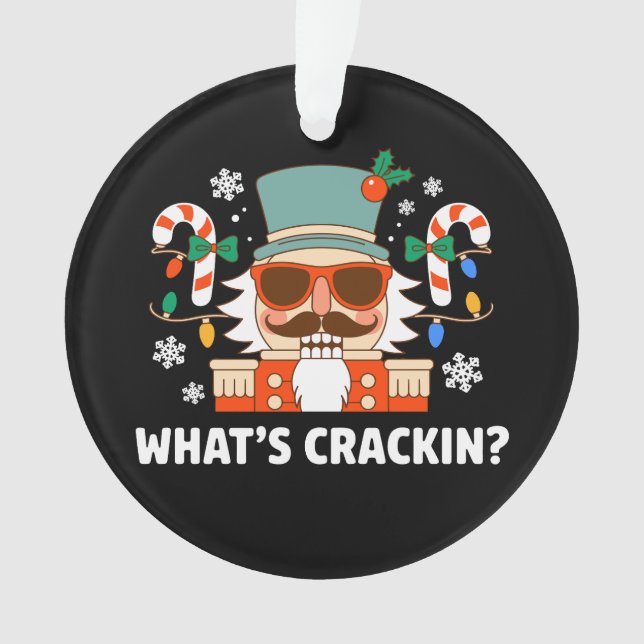 Qu'est-ce que le crackin Noël Noisette Funny Noël (devant)