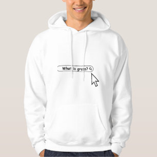 Qu'est-ce que l'herbe ? sweat - shirt à capuche