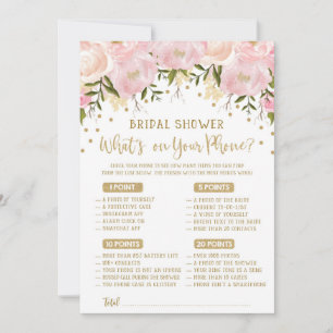 Qu'est-ce que sur votre téléphone nuptiale douche