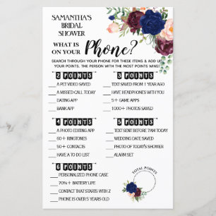 Qu'est-ce qu'il y a sur votre Phone douche anglais