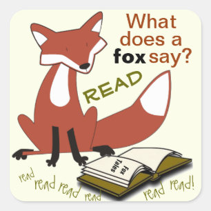 Qu'est-ce qu'un Fox dit des stickers d'alphabétisa