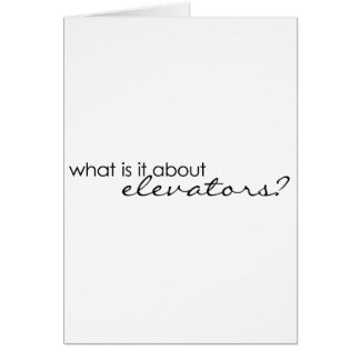 Qu'est-il au sujet des ascenseurs ?