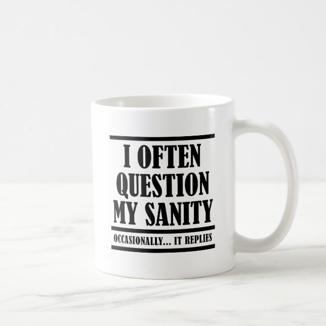 Question Ma Santé Tasse Drôle (Droite)