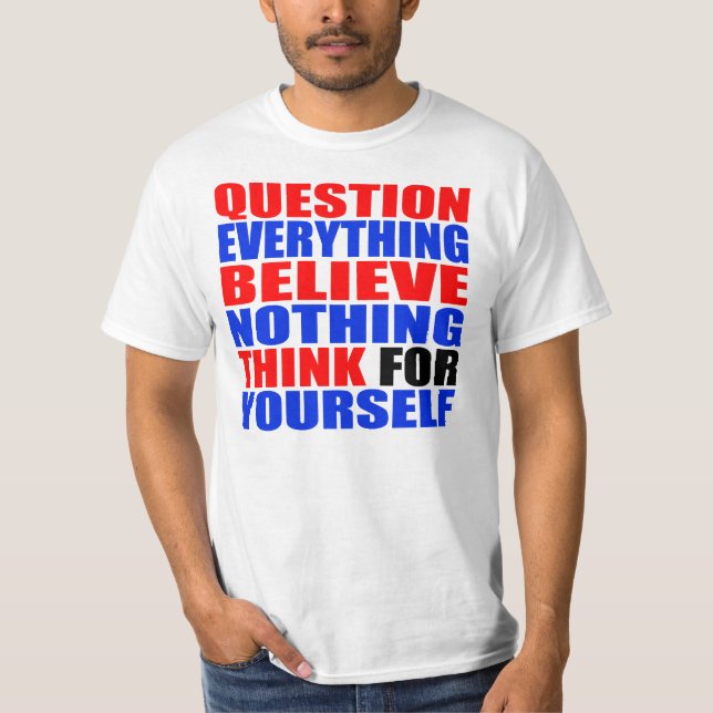 Question tout T-shirt (Devant)