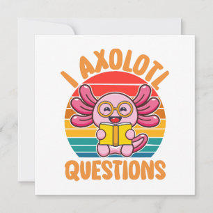 Questions sur l'Axolotl