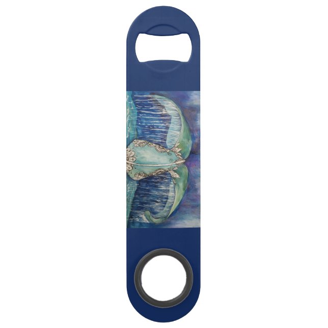 queue de baleine avec la peinture de tatouage (Devant)