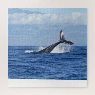 Queue de baleine Pittoresque Oceanic Jigsaw Puzzle