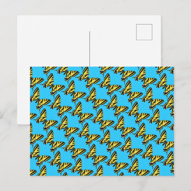 Queue d'hirondelle - Carte postale (Devant / Derrière)