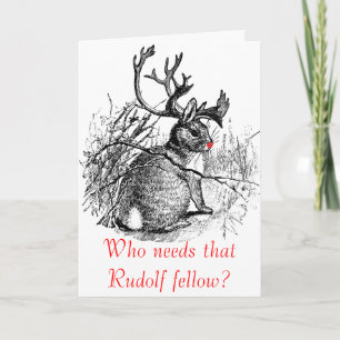 Qui a besoin de ce type de Rudolf ? carte