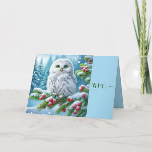 QUI ? CARTE DE NOËL POUR TOUS