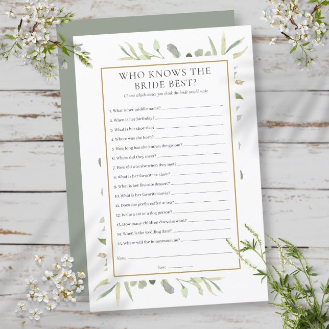 Qui Connaît La Mariée Meilleure Fête des mariées J (Créateur téléchargé)