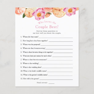 Qui connaît le couple meilleur jeu de Fête des mar