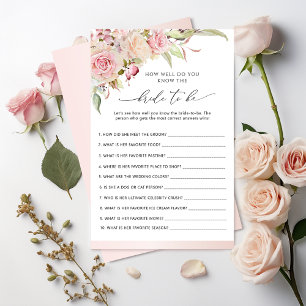 Qui connaît le mieux la mariée Jeu de fête de mari
