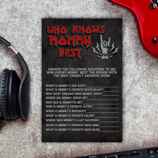 Qui connaît le mieux maman - Né au rock (Créateur téléchargé)