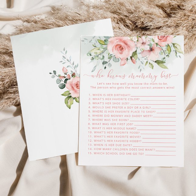 Qui connaît maman le meilleur jeu d'eucalyptus ros (Créateur téléchargé)