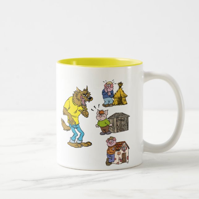 Qui craint le loup de taureau ? Mug (Droit)