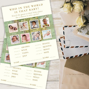 Qui est ce bébé Guess the Baby Photo Game