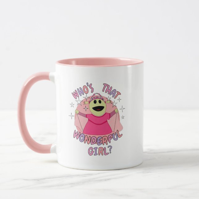 Qui est cette merveilleuse fille Mug (Gauche)
