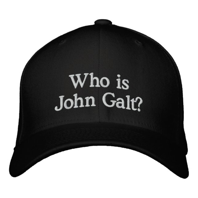 Qui est John Galt ? Casquette (Devant)
