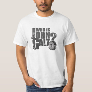 Qui est John Galt ? T-shirt de vitesses