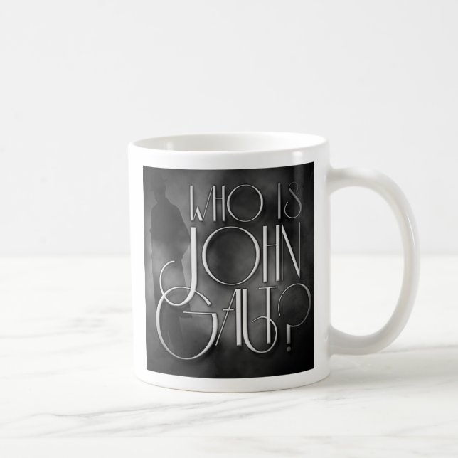 Qui est John Galt ? Tasse (Droite)