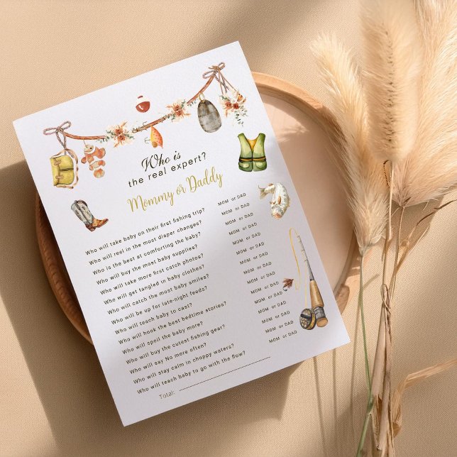 Qui est le Reel Expert Baby shower de pêche jeu (Créateur téléchargé)