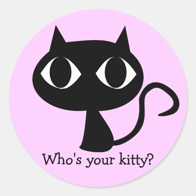 Qui est ton chou ? Stickers Chat (Devant)