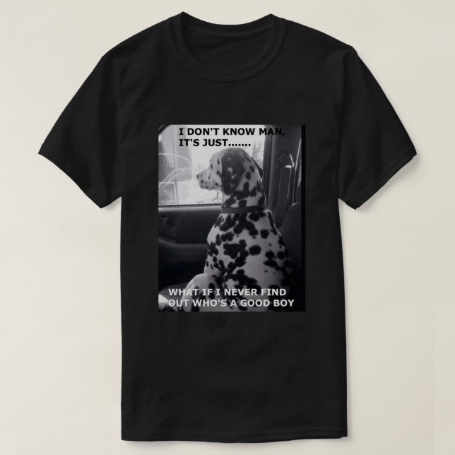 Qui est un bon garçon... T-shirt (Design devant)