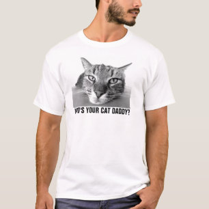 Qui est votre papa de chat ? T-shirts