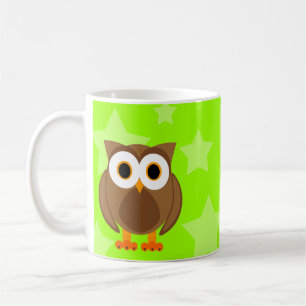 Qui ? Hibou sous la tasse d'étoiles