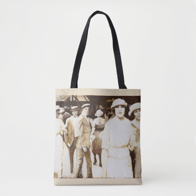 "Qui, je ?" Sac fourre-tout (Devant)
