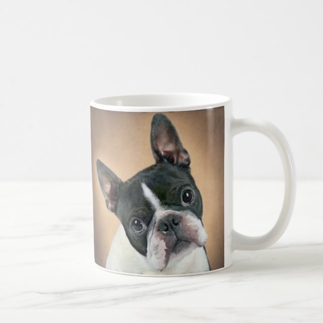 Qui je tasse de Boston Terrier (Droite)