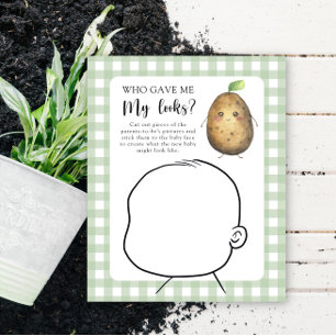Qui m'a donné mon look baby shower jeu