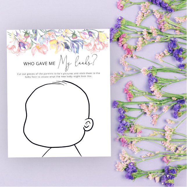 Qui m'a donné mon look baby shower jeu (Créateur téléchargé)