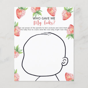 Qui m'a donné mon look baby shower jeu